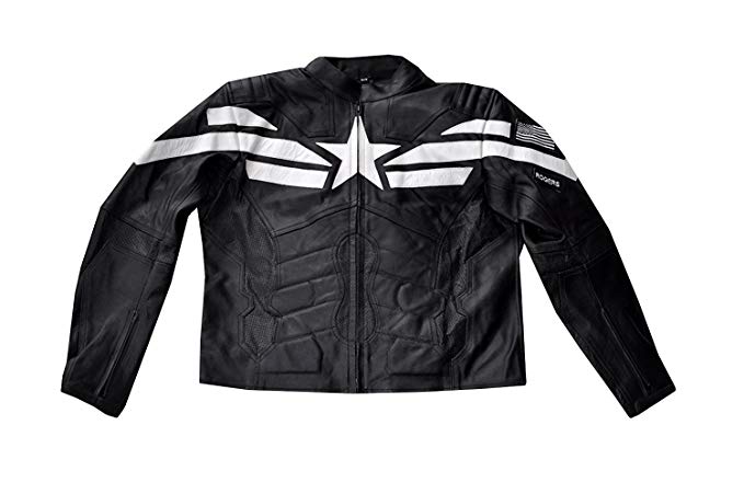 LnL Mens Leather Captain Jacket