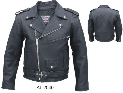Mens Drum Dyed Naked Cowhide M.C. Jacket with sleeve zip out liner and full removable belt, and much more AL 2040 -54