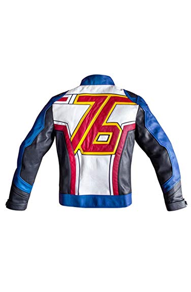 Zaan Leathers New Overwatch Soldier 76 Motorcycle Jacket
