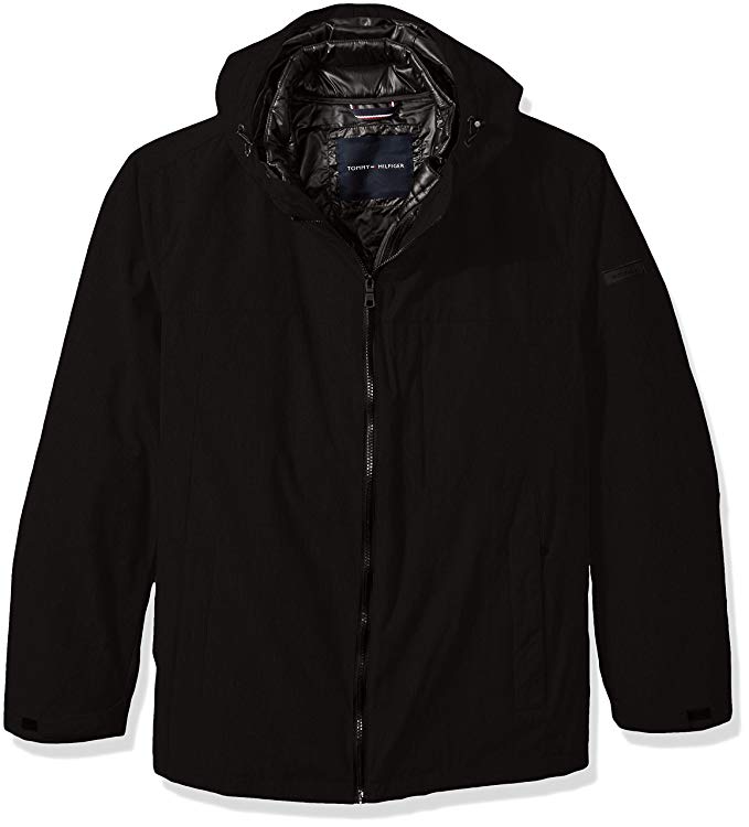 Tommy Hilfiger Men's Big Mountain Cloth 3-in-1 Systems Jacket