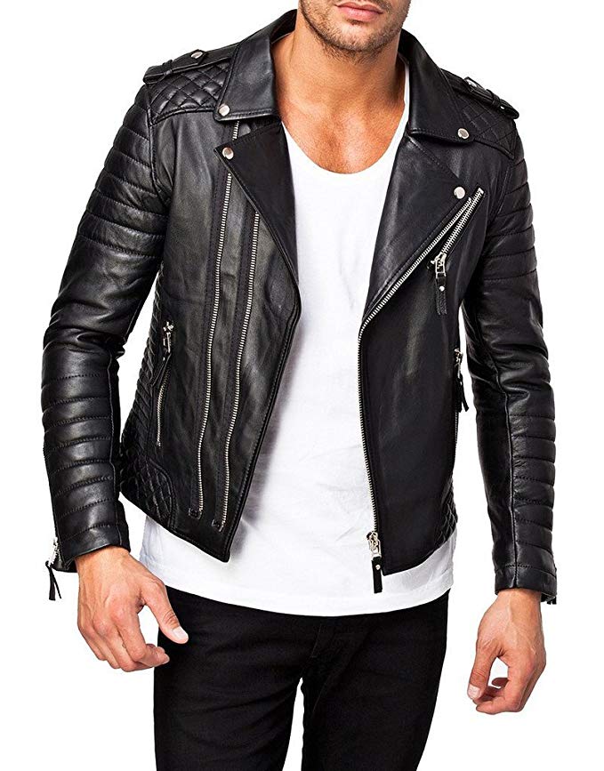 Fashion Store FS Lambskin Leather Men's Leather Jacket Review