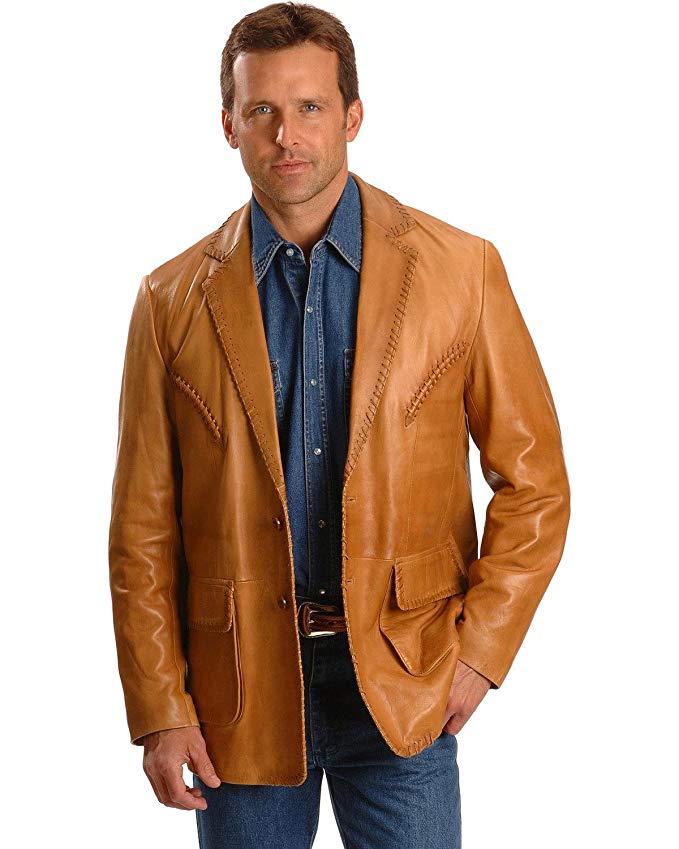 Scully Men's Whip Stitch Lambskin Blazer Review